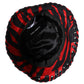 Dolce & Gabbana Black Red Stripe Polyester Wide Brim Bucket Hat