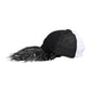 Dolce & Gabbana White Black Polka Dot Feathers Baseball Cap
