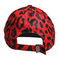 Dolce & Gabbana Red Cotton 6 Panels Women Baseball Cap
