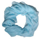 Dolce & Gabbana Light Blue Silk Rectangle Wrap Shawl Scarf