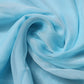 Dolce & Gabbana Light Blue Silk Rectangle Wrap Shawl Scarf