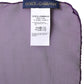 Dolce & Gabbana Purple Silk Rectangle Wrap Shawl Scarf