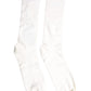 Dolce & Gabbana White Cotton Solid Mid Calf Men Socks