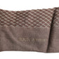 Dolce & Gabbana Brown Solid DG Logo Mid Calf Men Socks