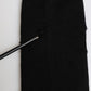 Dolce & Gabbana Black Solid Stretch Mid Calf Men Socks