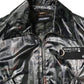 Dolce & Gabbana Green DG Logo Print Bomber Full Zip Jacket
