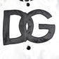 Dolce & Gabbana White DG Logo Polyester Jersey Bomber Jacket