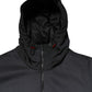 Dolce & Gabbana Black Polyester DG Hooded Full Zip Jacket