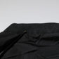 Dolce & Gabbana Black Nylon Logo Full Zip Bomber Jacket