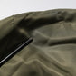 Dolce & Gabbana Green Nylon Full Zip Men Bomber Jacket
