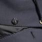 Dolce & Gabbana Dark Blue Cotton Men Jacket Coat Suit Blazer