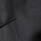 Dolce & Gabbana Black Linen Single Breasted Men Coat Blazer