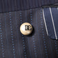Dolce & Gabbana Multicolor Patchwork Jacket Coat Suit Blazer