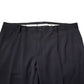 Dolce & Gabbana Black Wool Mid Waist Dress Pants