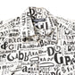 Dolce & Gabbana White Black Logo MARTINI Men Casual Shirt