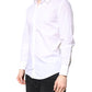 Dolce & Gabbana White MARTINI Cotton Men Formal Dress Shirt