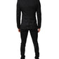 Dolce & Gabbana Black Single Breasted Formal Blazer with Vest