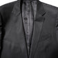 Dolce & Gabbana Dark Gray Wool Single Breasted 2 Piece Suit