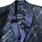 Dolce & Gabbana Multicolor Polyester Jacquard 2 Piece Suit
