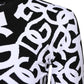 Dolce & Gabbana Black White Logo Print Women Pullover Sweater