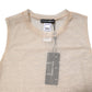 Dolce & Gabbana Ivory Nylon Logo See Through Sleeveless Tank Top