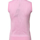 Dolce & Gabbana Pink Cashmere Round Neck Sleeveless Tank Top