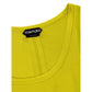 Tom Ford Yellow Silk Tank Top