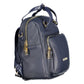 Mario Valentino Blue Polyurethane Women's Backpack