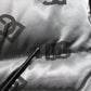 Dolce & Gabbana Silver Logo Full Zip Hooded Quilted Jacket