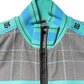 Dolce & Gabbana Multicolor Plaid Full Zip Windbreaker Jacket