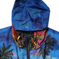 Dolce & Gabbana Multicolor Print Hooded Windbreaker Jacket