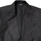 Dolce & Gabbana Black Cotton TAORMINA Formal 2 Piece Suit