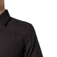 Dolce & Gabbana Maroon Jacquard Cotton GOLD Men Dress Shirt