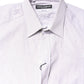 Dolce & Gabbana White Striped Cotton GOLD Long Sleeves Shirt