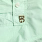 Dolce & Gabbana Green Cotton Short Sleeves Men Casual Shirt