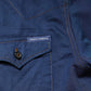 Dolce & Gabbana Blue Cotton GOLD Long Sleeves Casual Shirt