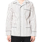 Dolce & Gabbana White Stripes Lounge Pajama Sleepwear Shirt