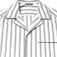 Dolce & Gabbana White Stripes Lounge Pajama Sleepwear Shirt