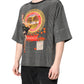 Dolce & Gabbana Black White Graphic Print Short Sleeve T-shirt