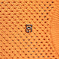 Dolce & Gabbana Orange Cashmere Round Neck Sleeveless T-shirt