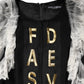 Dolce & Gabbana Black Fashion Devotion Embellish Mini Dress
