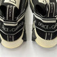 Dolce & Gabbana Black White Slip On Sorrento Sneakers Shoes