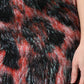 Dolce & Gabbana Multicolor Plush High Waist Mini Skirt