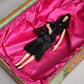 Dolce & Gabbana Black Dress Ceramic Porcelain Fashion Leather Sicily Dolls