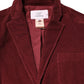 GF Ferre Maroon Corduroy Regular Fit Men Coat Blazer Jacket