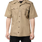 Dolce & Gabbana Brown Graphic Print Short Sleeves Shirt