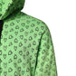 Dolce & Gabbana Green Cotton Logo Heart Print Hooded Sweater
