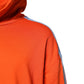 Dolce & Gabbana Orange Cotton Hooded Men Sweatshirt Sweater
