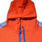 Dolce & Gabbana Orange Cotton Hooded Men Sweatshirt Sweater