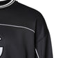 Dolce & Gabbana Black Logo Polyester Crew Neck Men Pullover Sweater